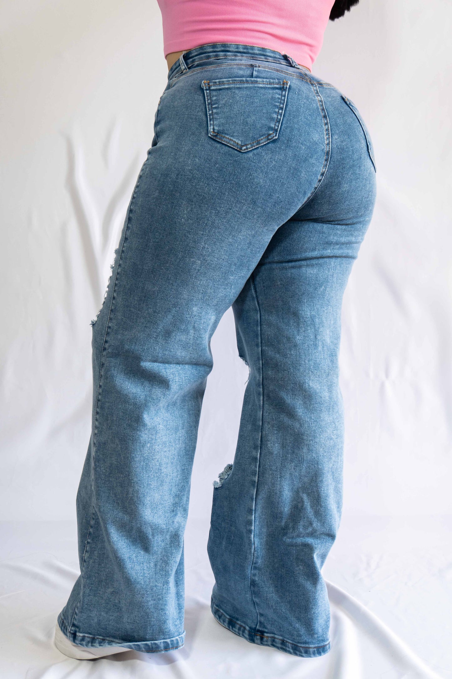 Wide Leg Tela Strech Premiún