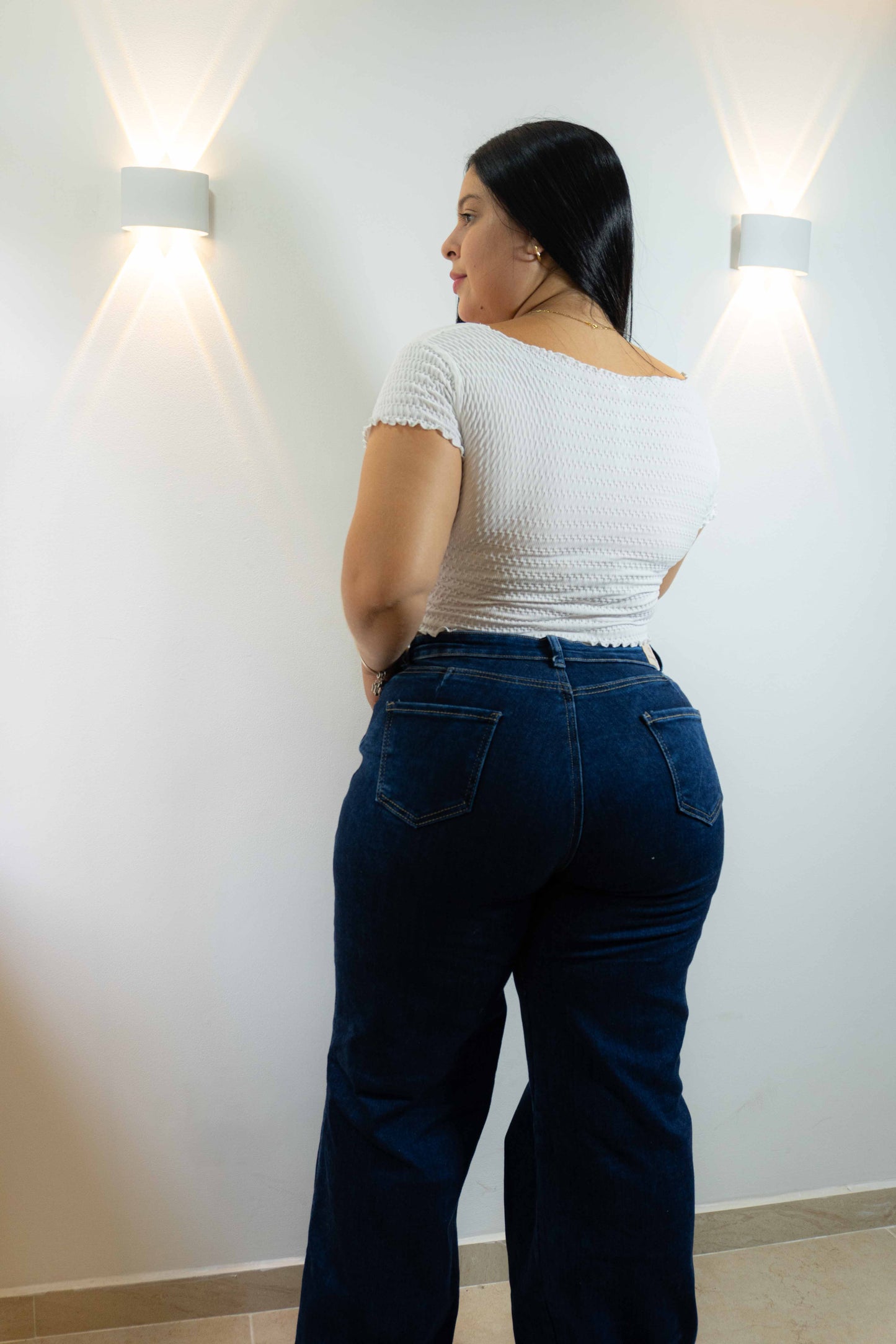 Wide Leg Clasico - Tela Strech Premiún