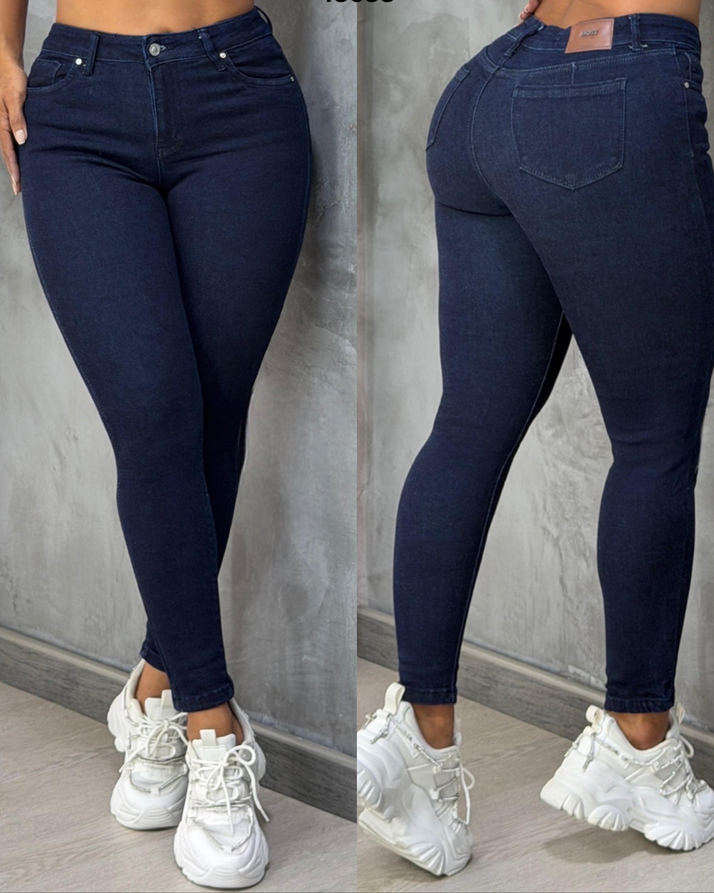 Jeans Skinny - Tela Strech