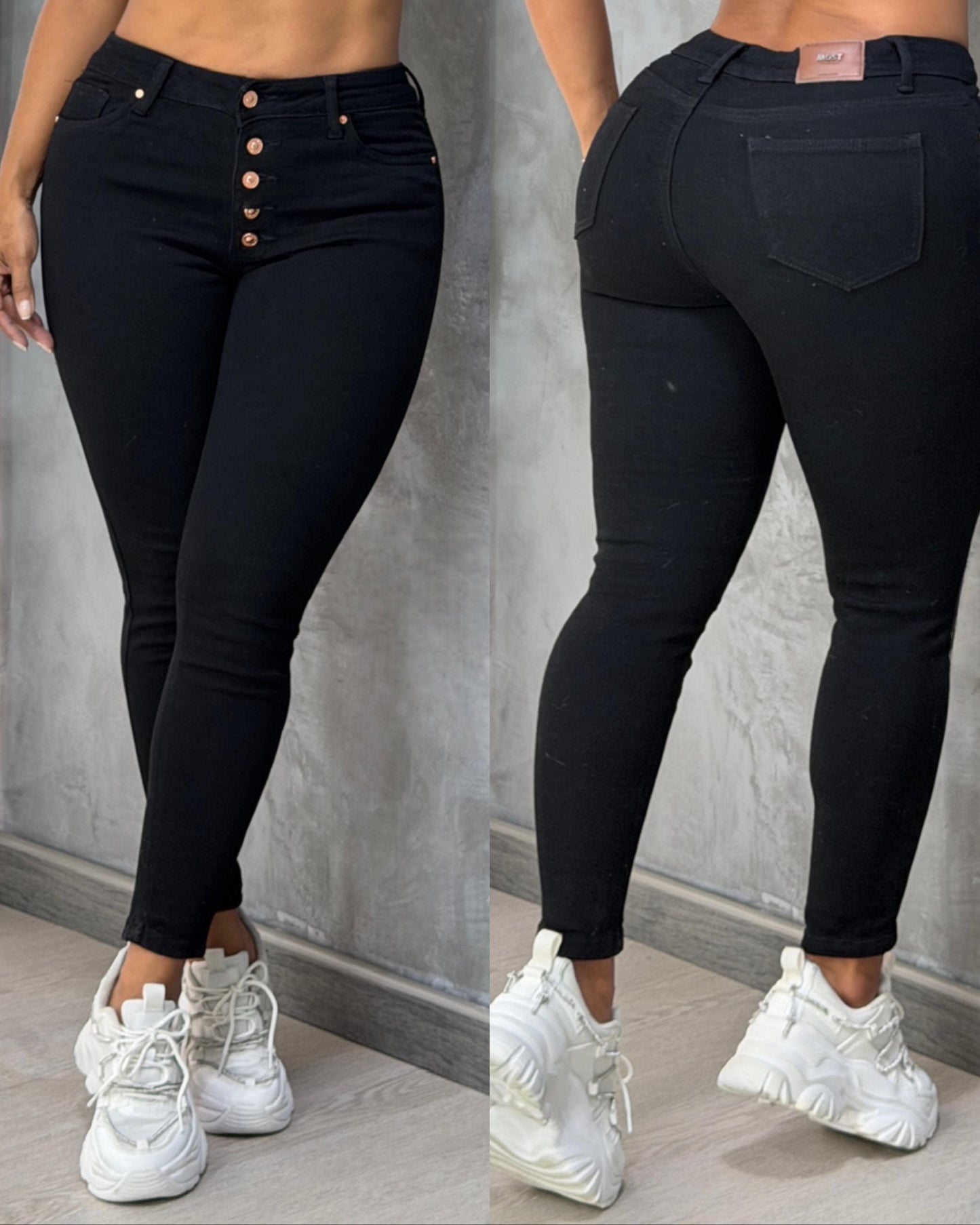 Jeans Skinny - Tela Strech