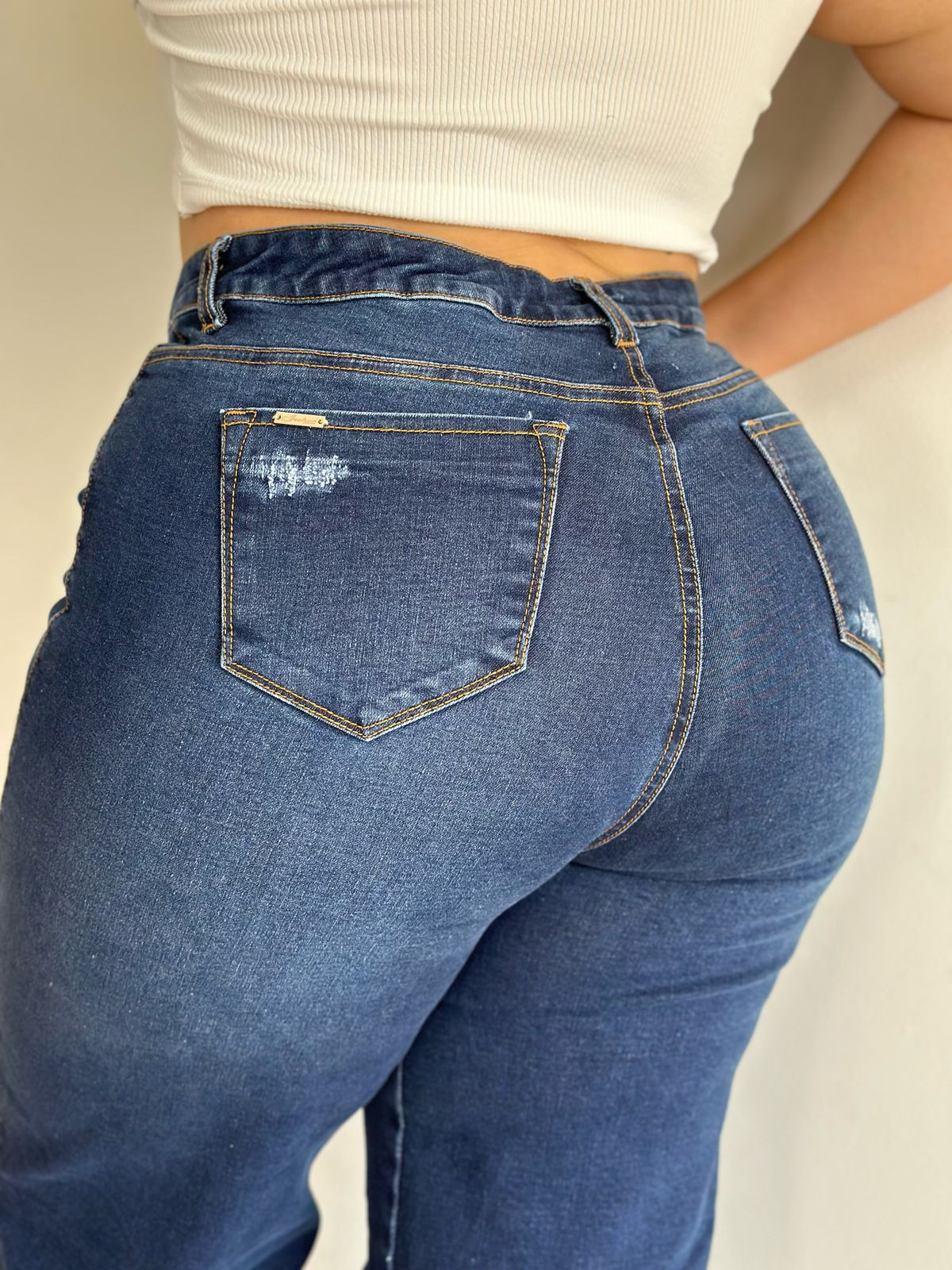 Jeans Bota Recta Clasico