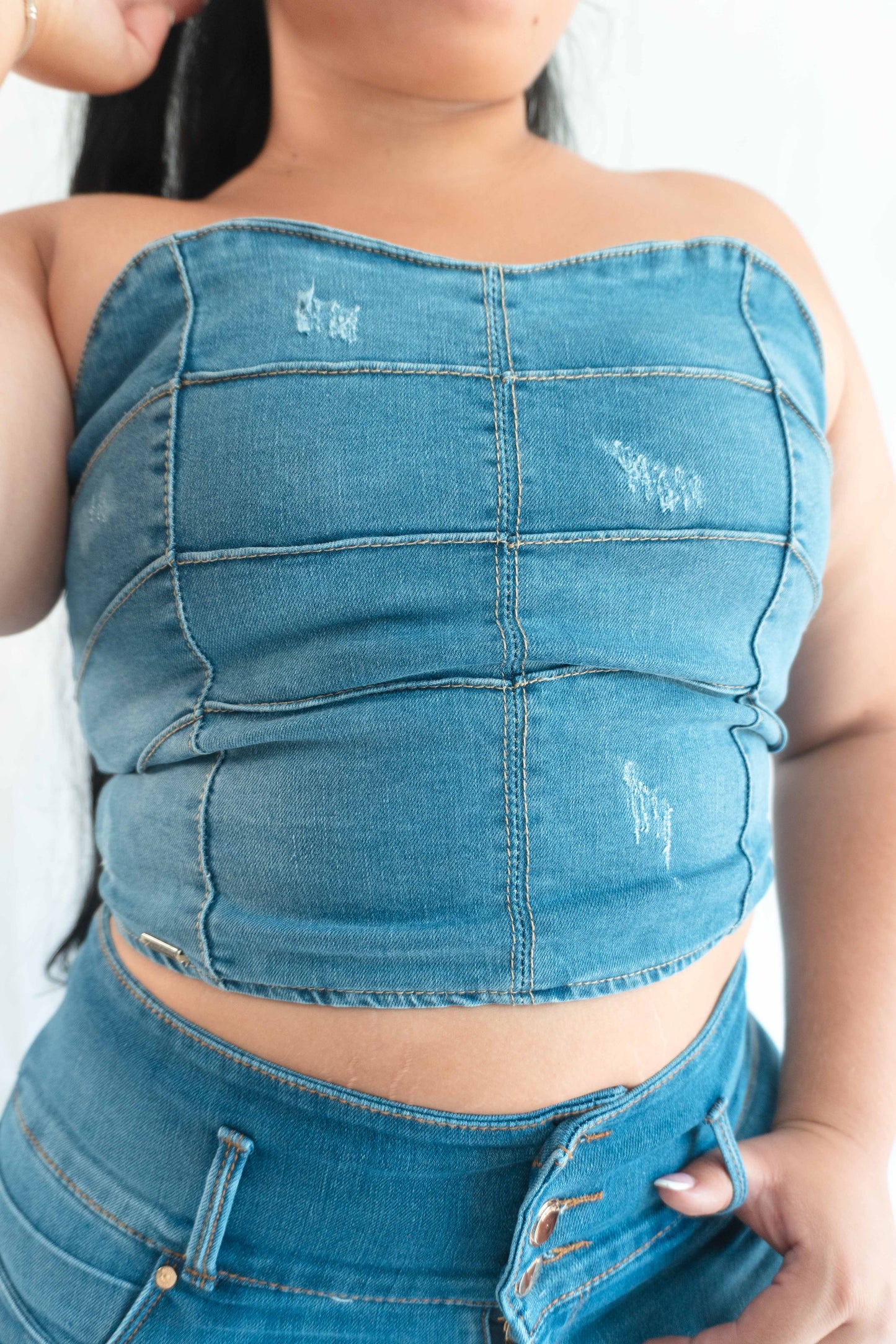 Crop Top - Tela strech