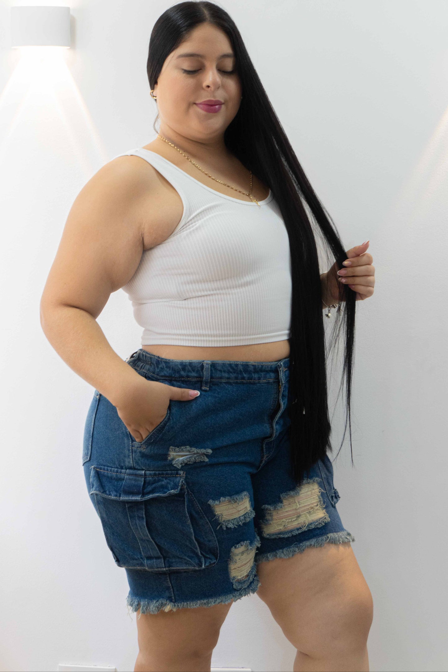 Bermuda Cargo- Tela Rigida
