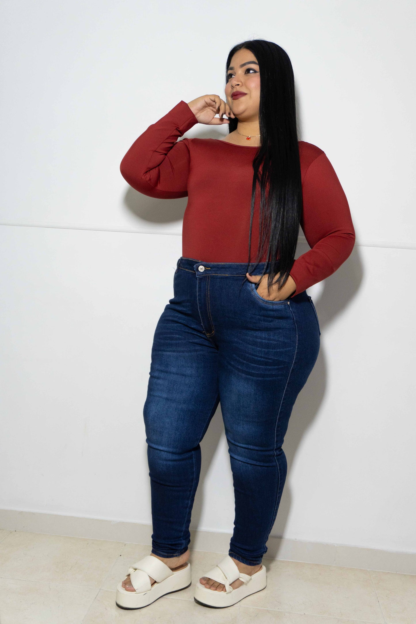 Jeans Skinny - Tela Strech Premuin