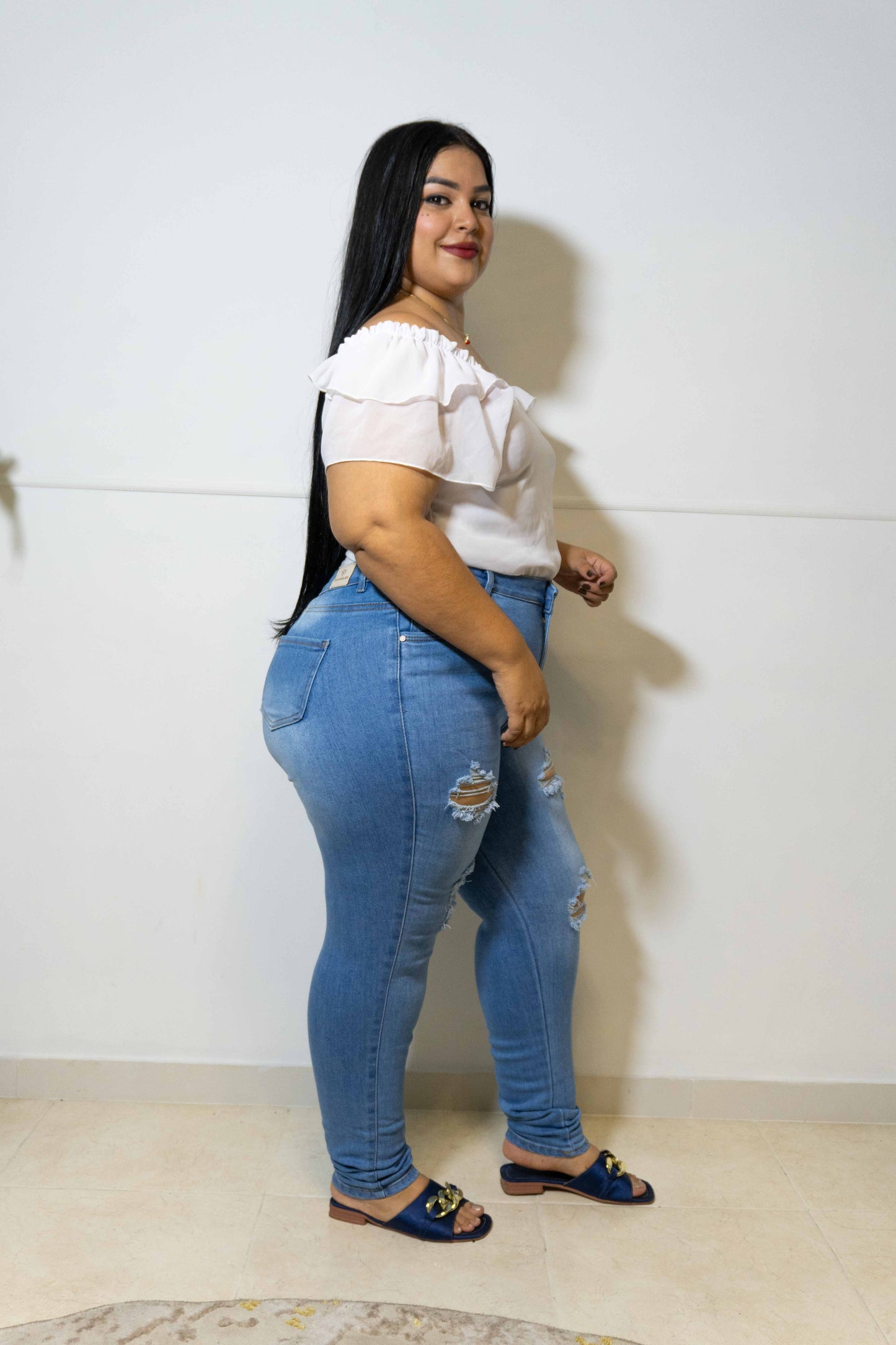 Jeans Skinny - Tela Strech Premuin