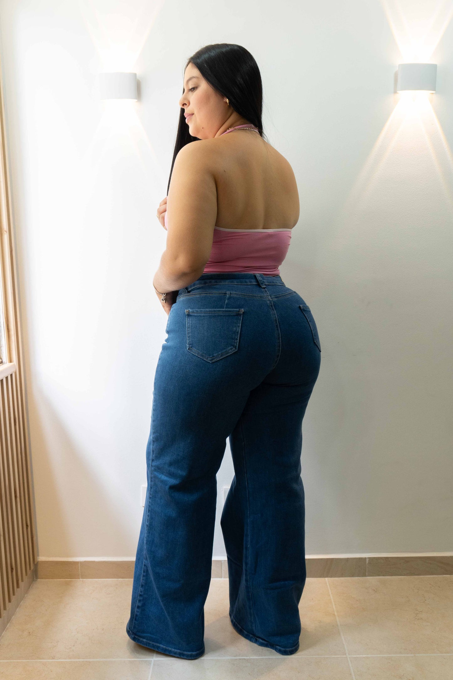 Wide Leg Clasico  - Tela Strech Premiún