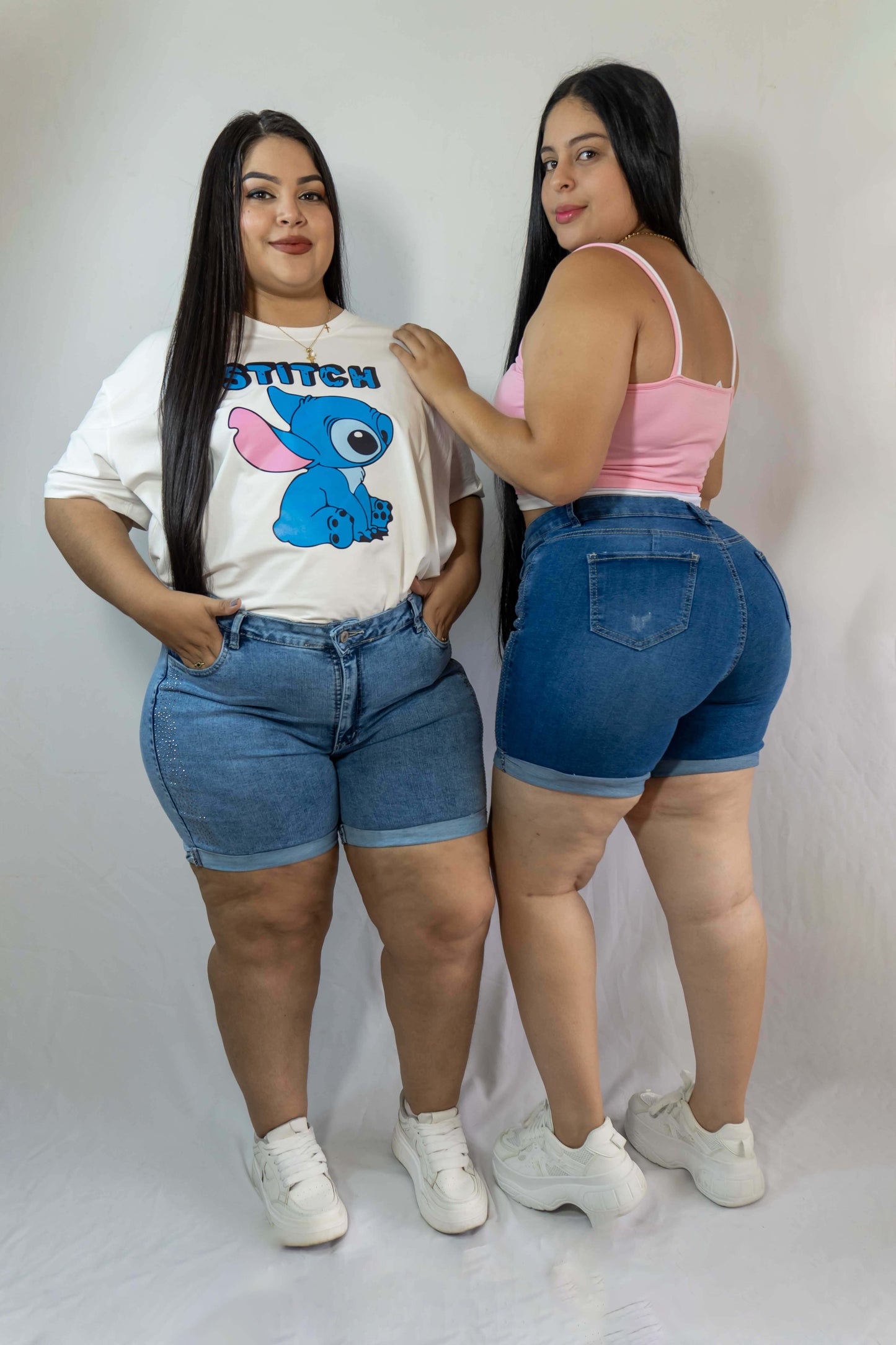 Short Brillos - Tela strech