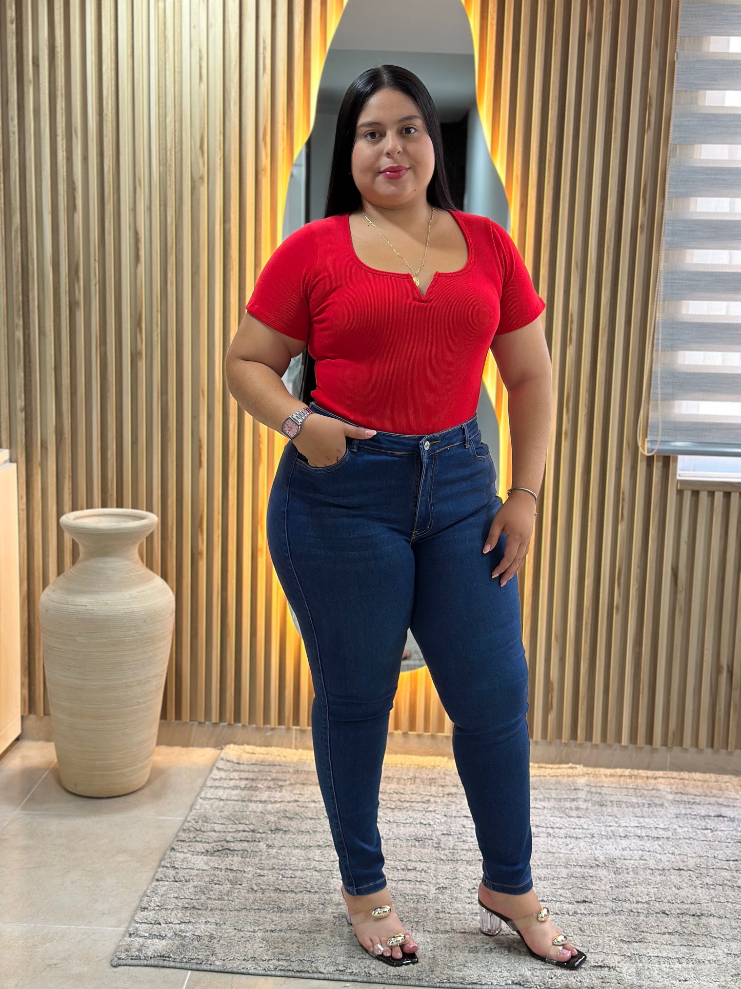 Jeans Skinny - Tela Strech Premuin
