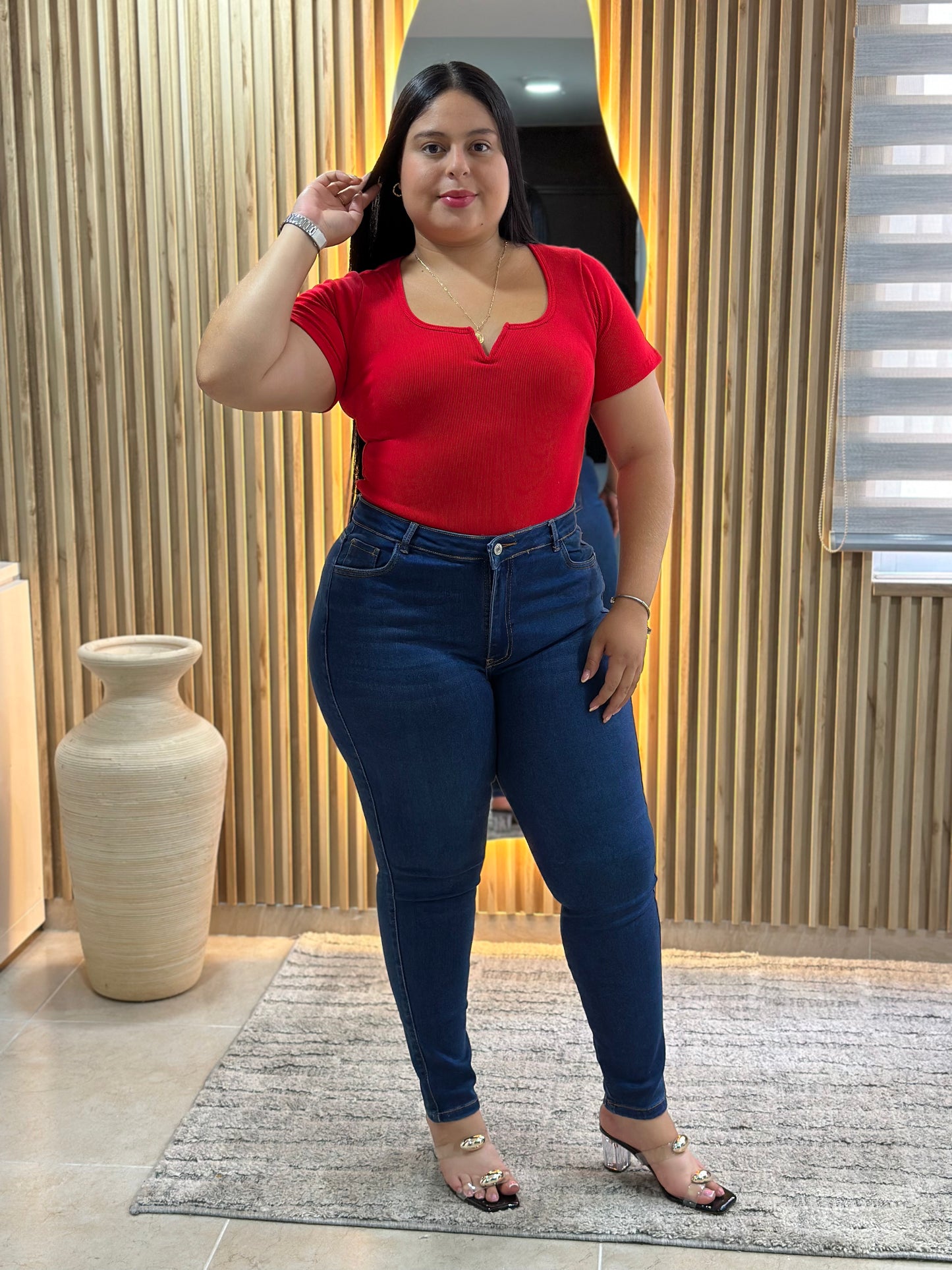 Jeans Skinny - Tela Strech Premuin