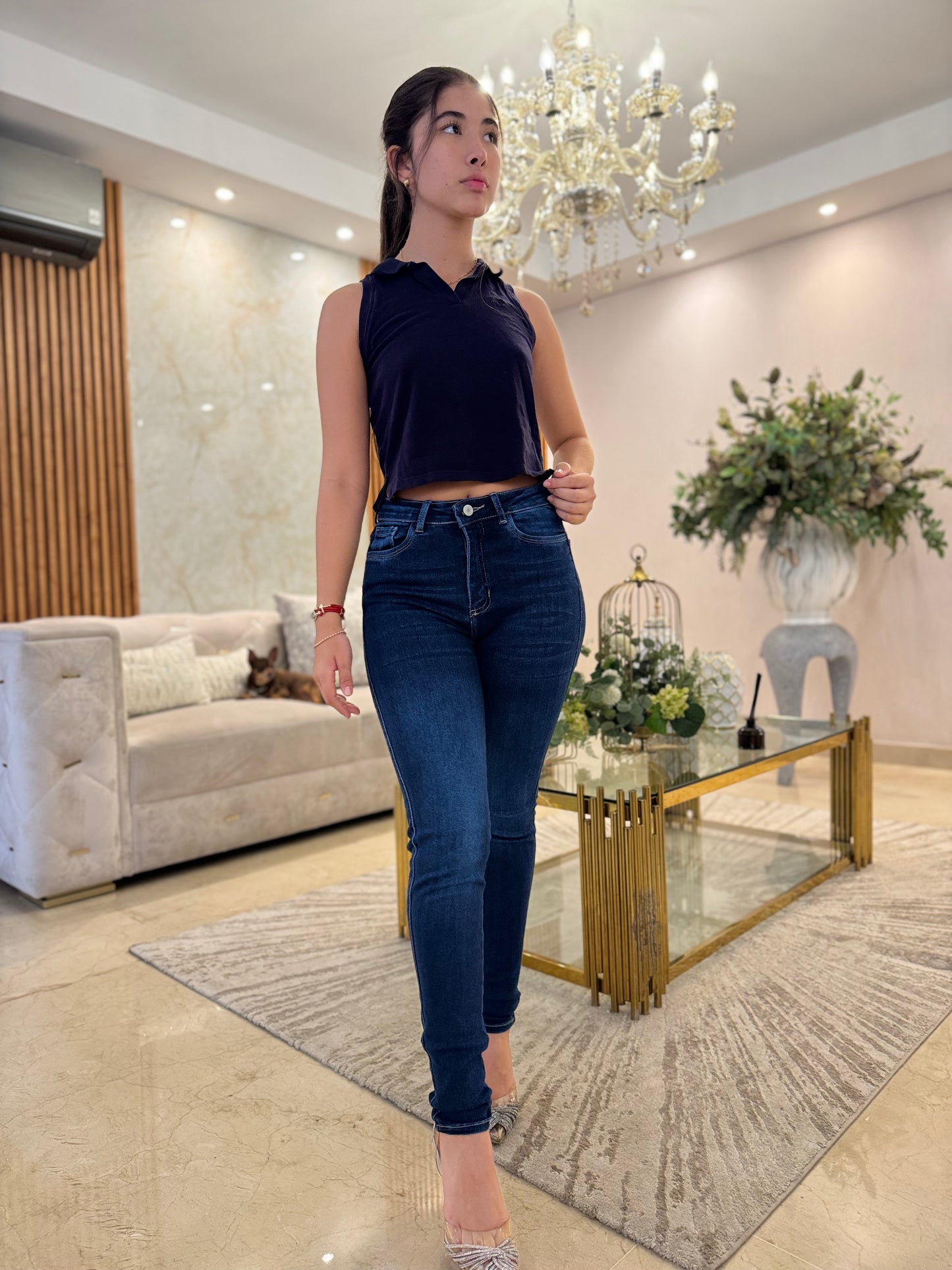 Jeans Skinny - Tela Strech Premiún