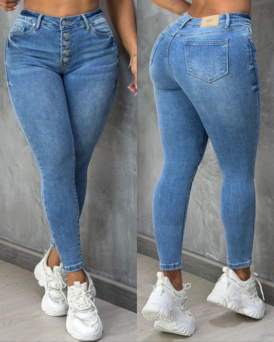 Jeans Skinny - Tela Strech
