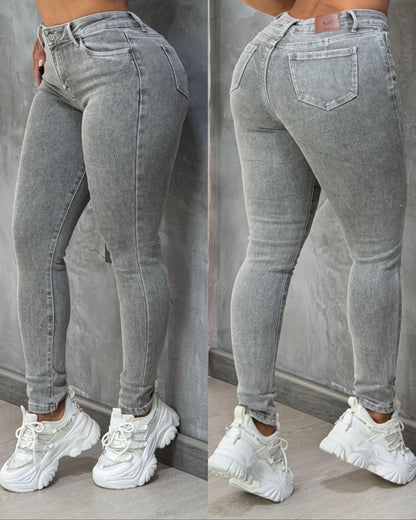 Jeans Skinny - Tela Strech