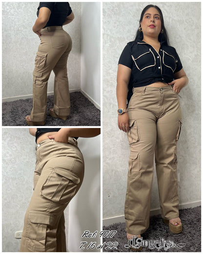 PANTALON CARGO DRIL