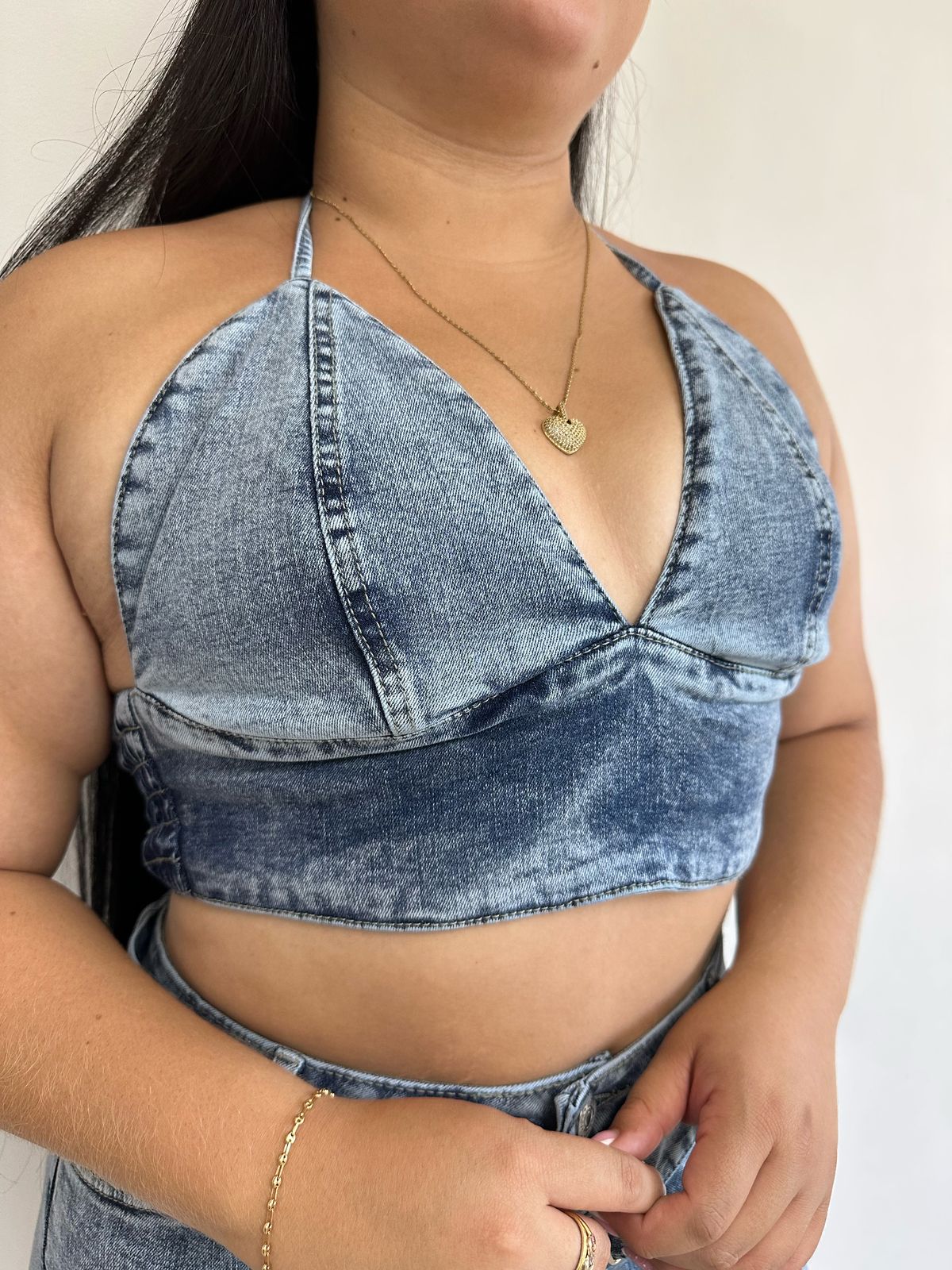Conjunto Short- Tela strech