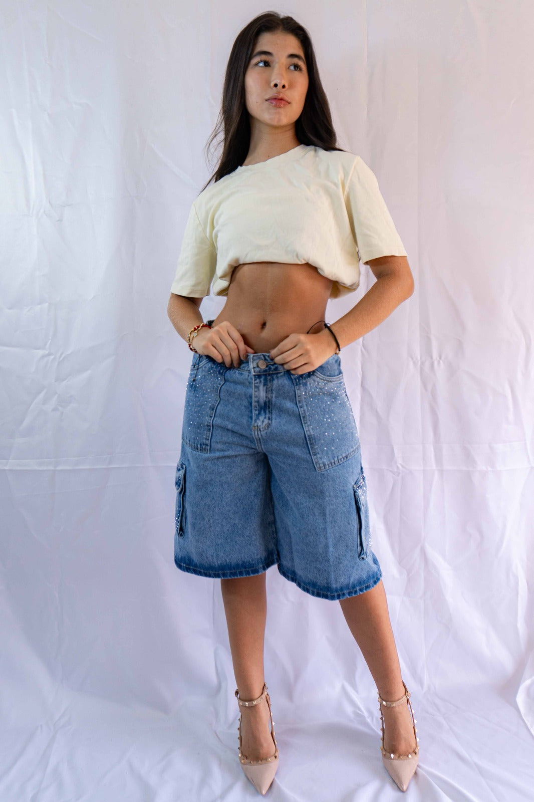 Bermudas Brillos