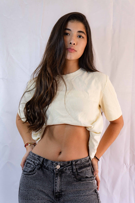 Jeans Skinny Gris Brillo