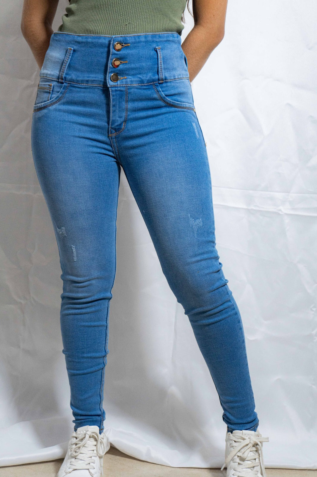 Jeans Pretina Ancha