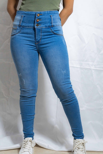Jeans Pretina Ancha