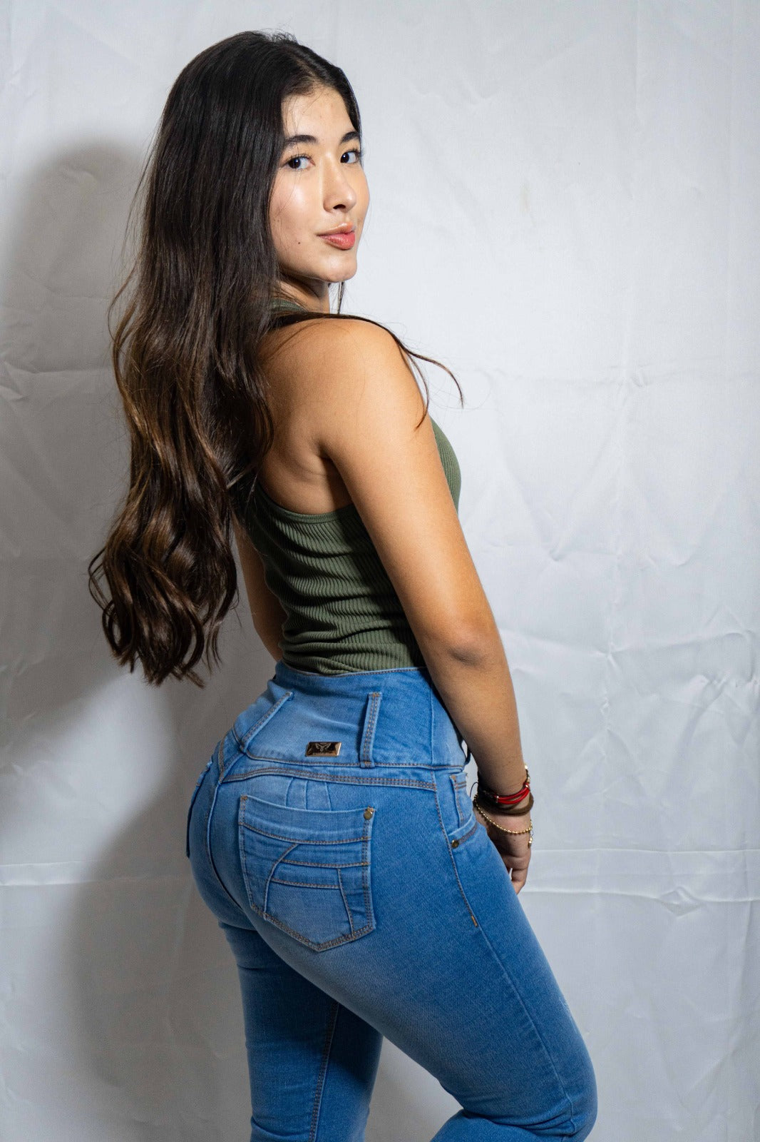Jeans Pretina Ancha