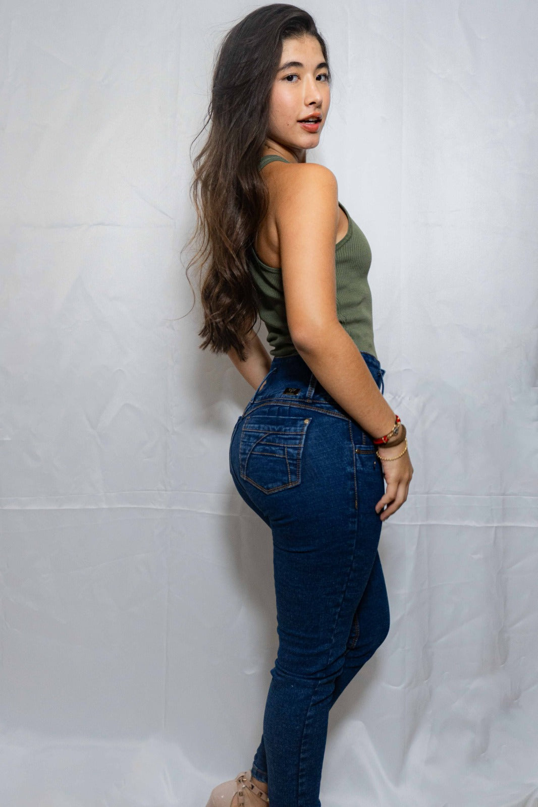 Jeans Pretina Ancha