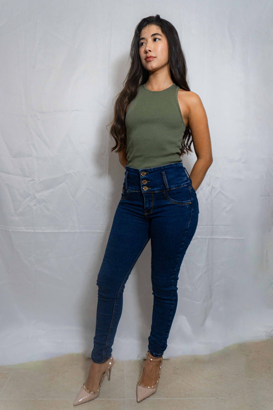 Jeans Pretina Ancha
