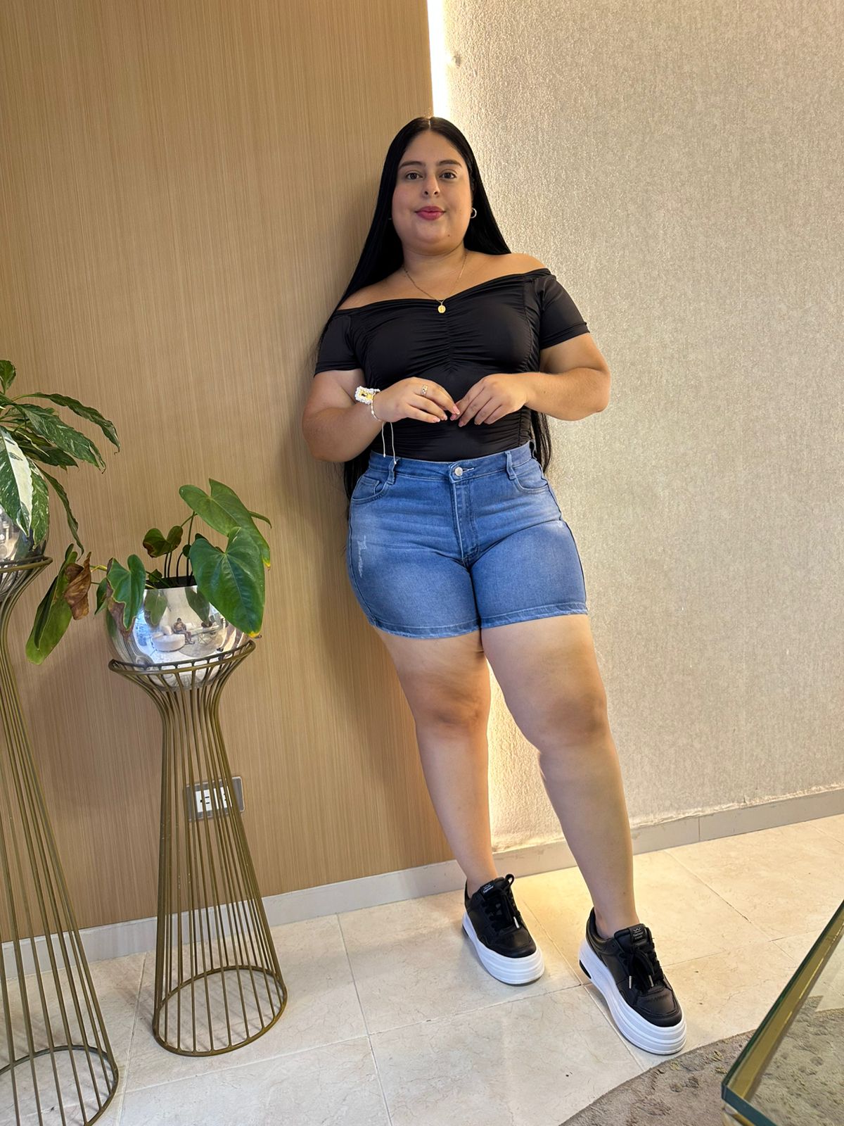 Short - Tela strech