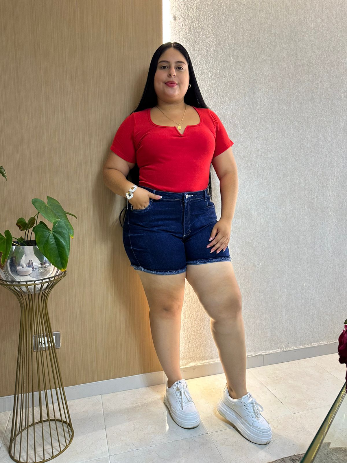 Short - Tela strech