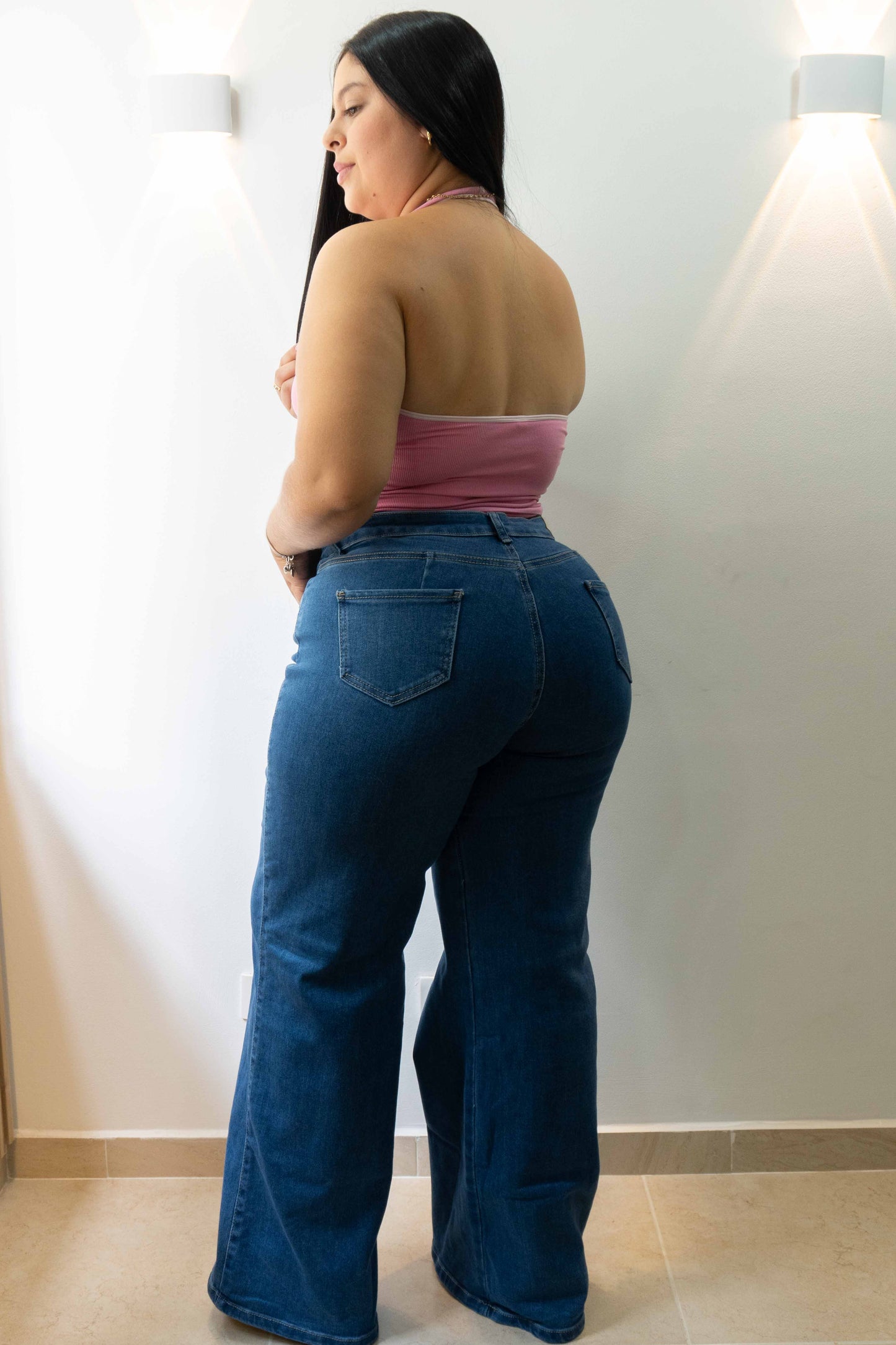 Wide Leg Clasico  - Tela Strech Premiún