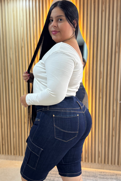 Bermuda Tela Strech
