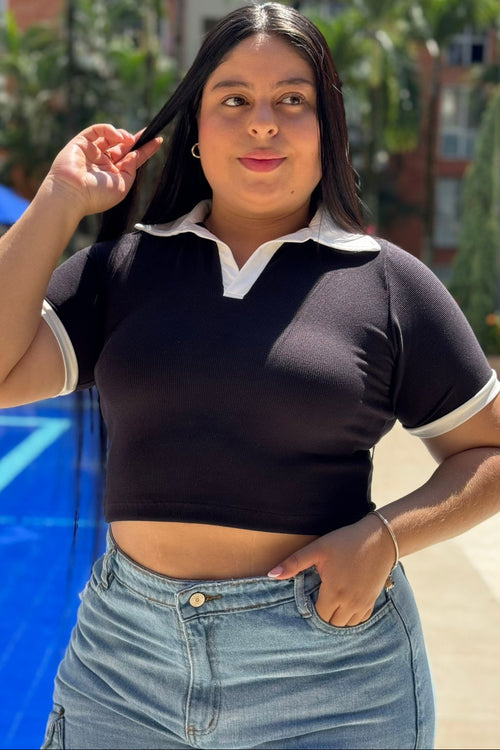 Blusa Polo Curvy