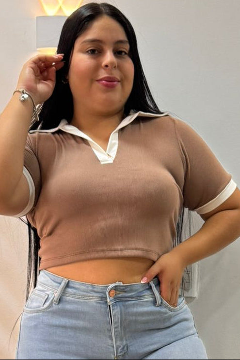 Blusa Polo Curvy