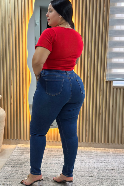 Jeans Skinny - Tela Strech Premuin